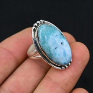 Bague en larimar
