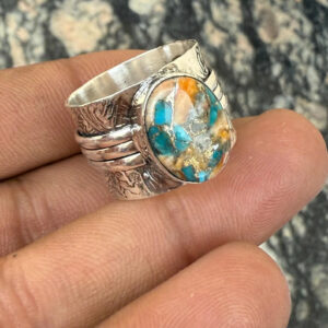 Bague oyster turquoise